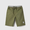 Boys Solid Regular Fit Ribstop Shorts