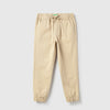 Boys Solid Jogger Fit Trousers