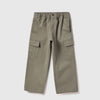 Boys Solid Loose Fit Trousers