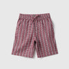 Boys Vertical Texture Regular Fit Shorts
