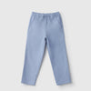 Boys Slub Textured Regular Fit Trousers