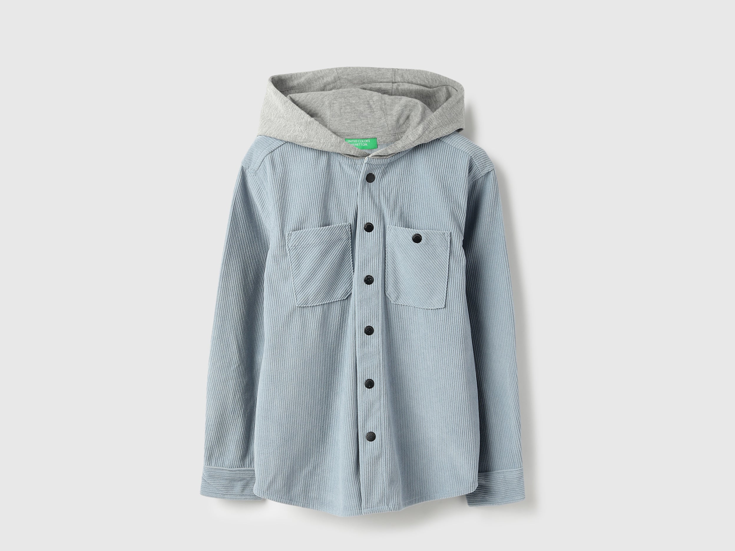 Boxy Fit Coudroy Hooded Shirt