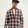 Men Regular Fit Spread Collar Tartan Checks Shirt