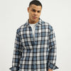 Men Regular Fit Spread Collar Tartan Checks Shirt