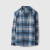 Boys Regular Fit Spread Collar Checkered Shirt