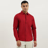 Men Regular Fit Spread Collar Solid Shirt