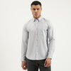 Men Regular Fit Button Down Solid Shirt