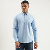 Men Regular Fit Button Down Solid Shirt