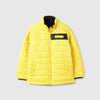 Boys Regular Fit Mock Neck Quilted Reversible Bomber Jacket