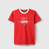 Boys Regular Fit Round Neck Graphic Print Be Yourself T-Shirt