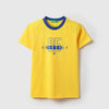 Boys Regular Fit Round Neck Graphic Print Be Yourself T-Shirt