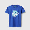 Boys Regular Fit Round Neck Graphic Print Talent Varsity T-Shirt