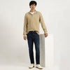 Men Regular Fit Collared Ribbed Polo T-Shirt