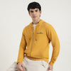Men Regular Fit Hooded Neck Solid Classic Open Sweatshirt