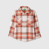 Boys Regular Fit Spread Collar Checkered Twin Flap Pocket Shirt