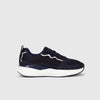 Men Colorblock Lace-Up Round Toe Athletic Sneakers