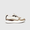 Men Colorblock Lace-Up Round Toe Athletic Sneakers