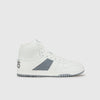 Perforations Lace-Up High Top Sneakers