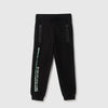 Boys Printed Regular Fit Track Pants