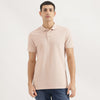 Men Regular Fit Polo Neck Solid T-Shirt