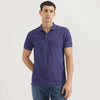 Men Regular Fit Polo Neck Solid T-Shirt