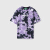 Girls Boxy Round Neck Tie & Dye T-Shirt