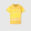 Boys Regular Round Neck Striped T-Shirt