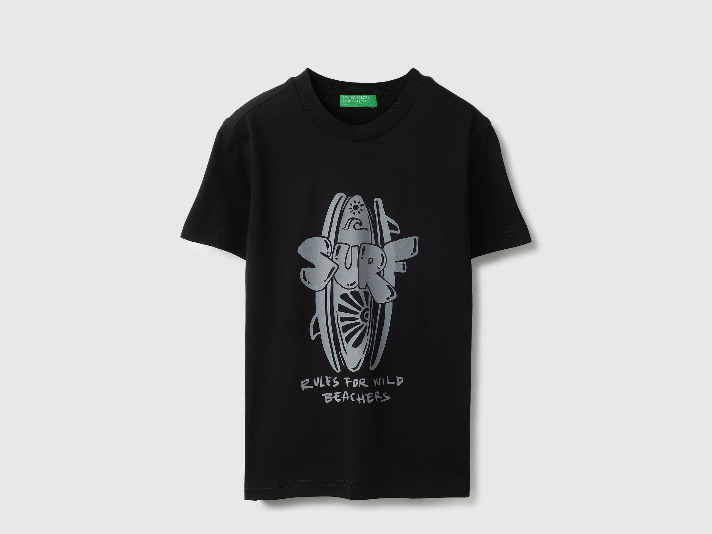 Regular Round Neck Graphic Print T-Shirt