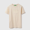 Regular Fit Round Neck Embossed Tshirt