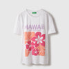 Girls Regular Fit Round Neck Floral T-Shirt