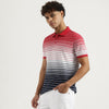 Men Regular Polo Neck Striped T-Shirt