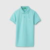Boys Regular Polo Neck Solid T-Shirt