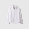 Boys Regular Spread Collar Textured Shirt