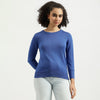 Round Neck Solid Sweater