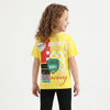 Relaxed Fit Crew Neck Graphic Print T-Shirt