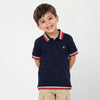 Regular Fit Polo Neck Solid T-Shirt