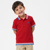Regular Fit Polo Neck Solid T-Shirt