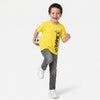 Relaxed Fit Round Neck Champion In The Game Side Print T-Shirt