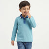 Regular Fit Polo Neck Solid T-Shirt