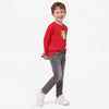 Regular Fit Crew Neck Applique T-Shirt