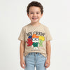 Relaxed Fit Crew Neck Graphic Print T-Shirt