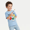 Relaxed Fit Crew Neck Graphic Print T-Shirt