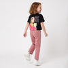 Cropped Fit Round Neck Graphic Print Not Your Average Girl T-Shirt
