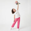 Regular Fit Round Neck Applique T-Shirt