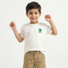 Relaxed Fit Crew Neck Solid T-Shirt