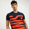 Regular Fit Crew Neck Graphic Print T-Shirt