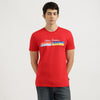 Regular Fit Crew Neck Typography T-Shirt