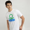 Relaxed Fit Crew Neck Printed Logo T-Shirt