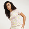 Regular Fit Round Neck Ditsy Floral T-Shirt
