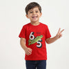Regular Fit Crew Neck Graphic Print T-Shirt